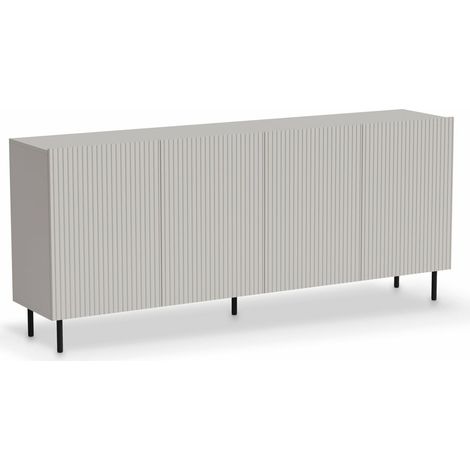Aparador Livsonu 101 , 84x180cm, Número de puertas: 040cm, Aglomerado laminado, MDF (1/3)