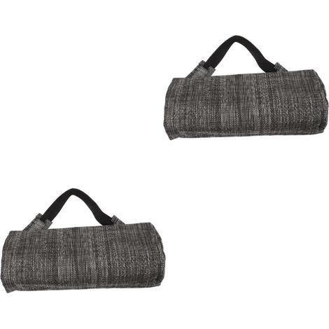 Lot De 2 Coussins Inclinables avec Bande Élastique Réutilisable pour Chaise Longue Appui-tête pour Un Nettoyage Facile Et Un Réglage en Hauteur (1/5)
