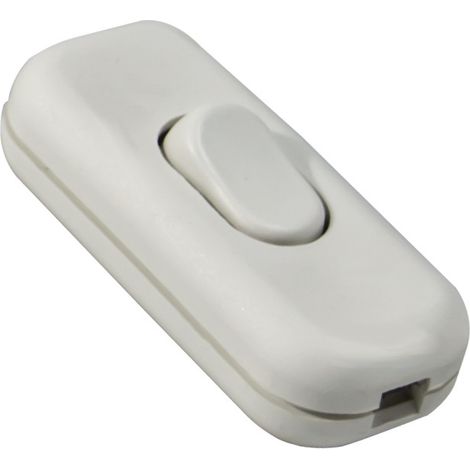 INTERRUPTEUR BIPOLAIRE 6A BLANC UNIPOLAIRE