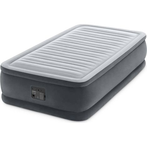 Intex 64412 Comfort Plush Elevated (L x l x H) 191 x 99 x 46 cm gris R583821 (1/5)