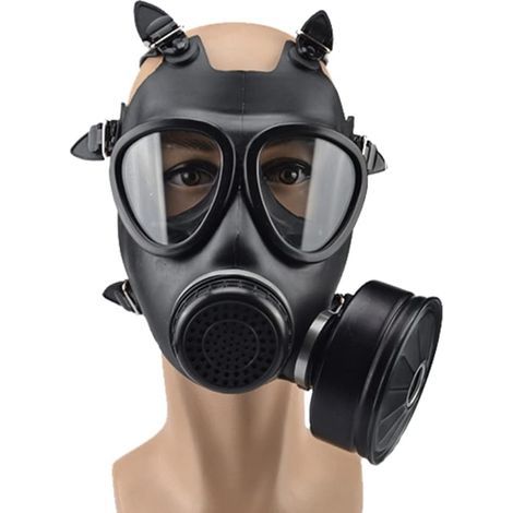 FMJ05 Masque Facial réutilisable Ensemble de Masque Facial en Silicone largement utilisé dans la Peinture en aérosol de Protecteur de poussière de Travail du Bois (1/5)