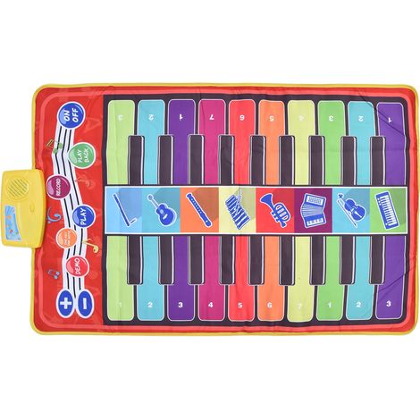 Couverture Piano Bébé avec Sons et Pédales - Jeu Musical d'Éveil pour Enfants CP4954 (1/5)