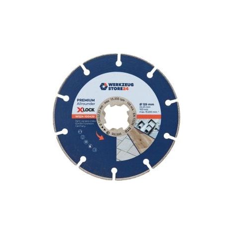 WS24 Diamanttrennscheibe X-Lock® Premium Universal 125 mm - WS24-100439 (1/5)