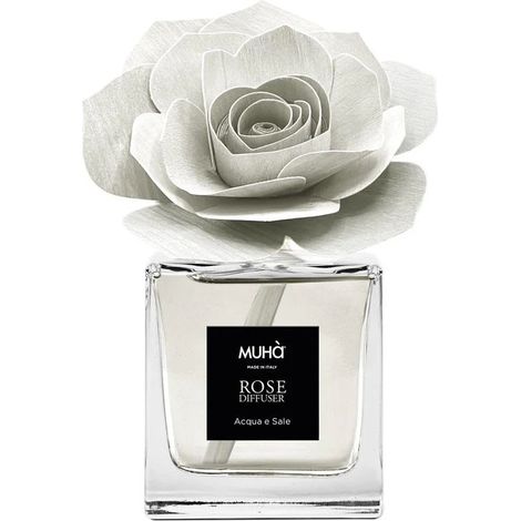 Muhà Profumatore Diffusore Rosa Bianca Acqua e Sale 100 ml (1/2)