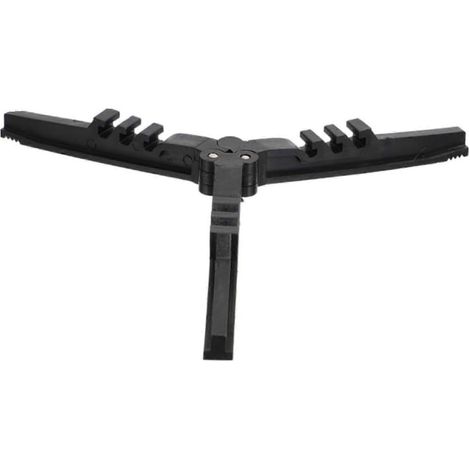 Support pour cartouche de gaz, trépied de camping portable et multifonctionnel, support de cartouche de gaz pliable et antidérapant, support pour réchaud à gaz, 10,6 x 3 x 1,5 cm, noir, nylon (1/5)