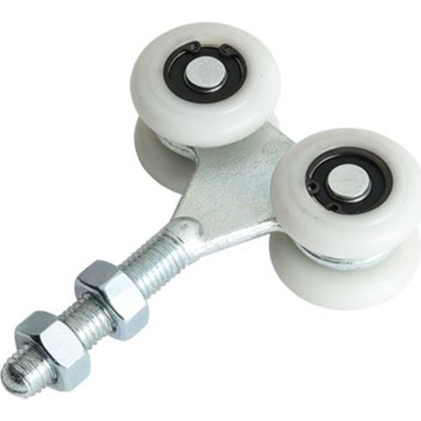 Metalideal  Chariot suspendu - 4 roues Nylon