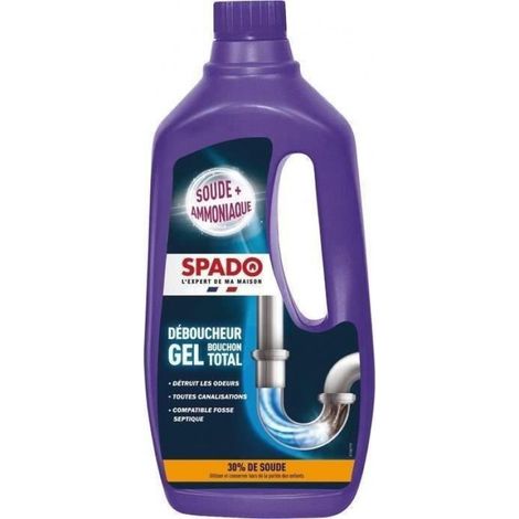 Déboucheur canalisations gel soude 1l (1/2)