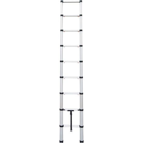 Escalera telescópica Pro X-scopic 1x9 peldaños 2m60 - Artub