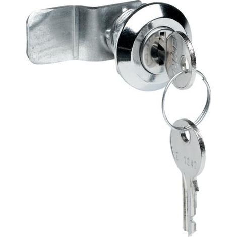 Fermeture clé 1242E VegaD IP4x – Cylindre de serrure pour enveloppes Hager FD00S1 – Protection renforcée – Nombre de clés : 3 (1/3)