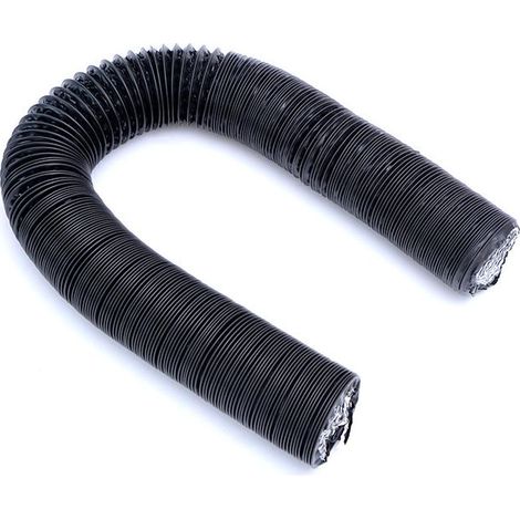 Tuyau d'évacuation Flexible Combi en Aluminium et PVC Ø 160 mm x 3 m - Idéal Pour Hotte Aspirante, Ventilateur, Extraction de Fumée en 160 mm (1/5)