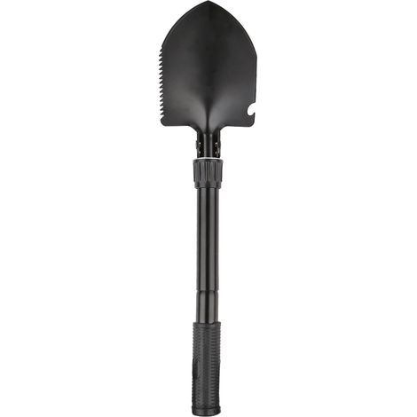 Pelle de survie pliante multifonction avec boussole pour le camping en plein air randonnée voyage (1/5)