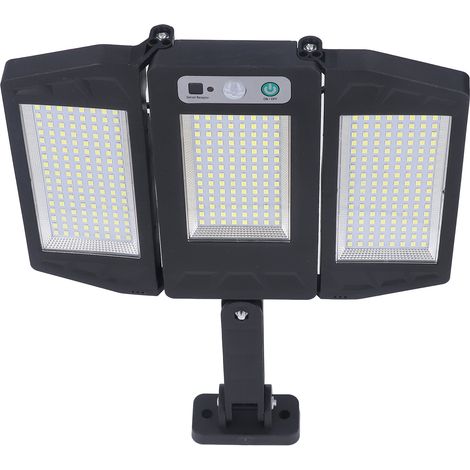 Lampe solaire extérieure avec télécommande, éclairage blanc, étanche IP64, large couverture, pour jardin et terrasse (1/5)