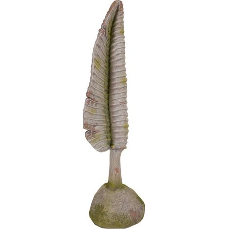 Hoja decorativo magnesio 17x17x61