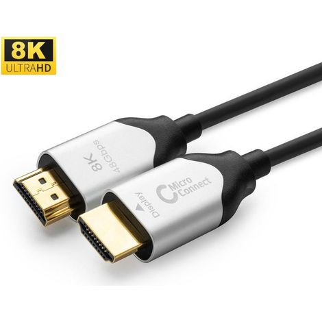 Cavo HDMI 2.1 in fibra ottica MicroConnect di alta qualità, 20 m. (1/2)