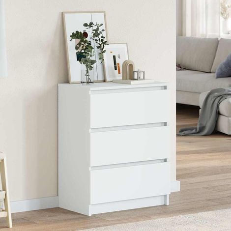 Sideboard Weiß 60x35x76 cm Holzwerkstoff