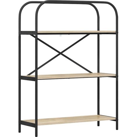 Maison Exclusive - Bücherregal Sonoma-Eiche 80 x 30 x 109 cm Holz
