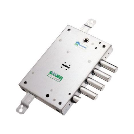 Serratura Triplice Applicare Con Scrocco Dm Blindate 52571Ml/37 - Mm.63 Dx/Sx (52571Ml 37 36)