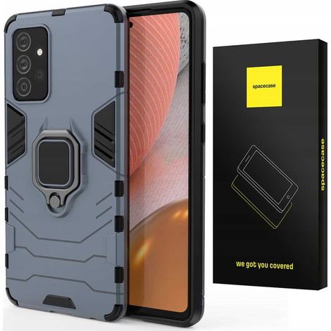 Étui Spacecase X-Ring Galaxy A72 5G bleu (1/5)