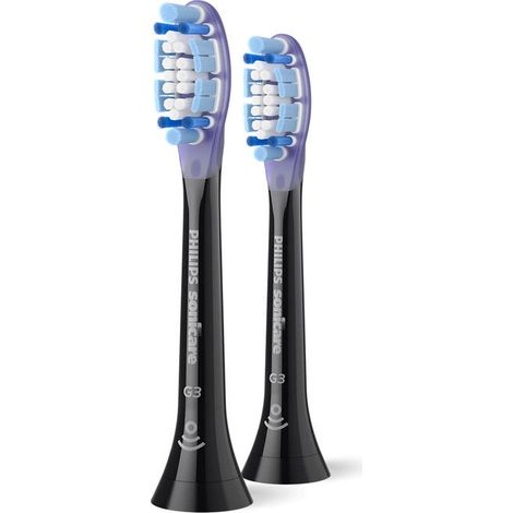 Testine per spazzolino sonico Philips Sonicare C3 Premium Gum Care HX9052/88, nere
