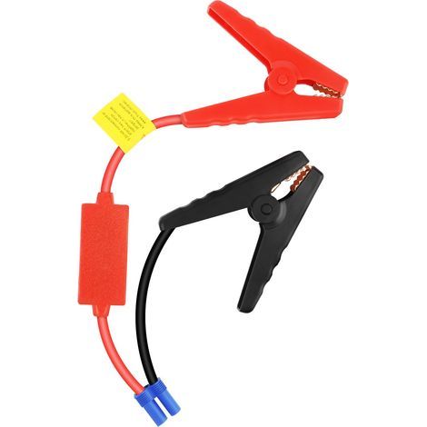 Crocodiles de Batterie EC5, Pince de Démarrage pour Voiture, Pince Batterie Voiture, Chargeurs de Batterie, pour Applications Automobiles et Solaire (Rouge et Noir) (1/5)