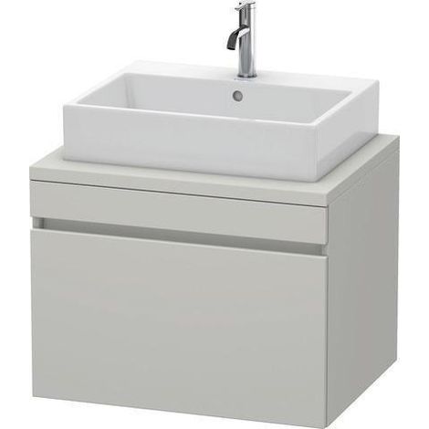Meuble inférieur pour console DURASTYLE 512x700x548mm chêne noir / blanc mat