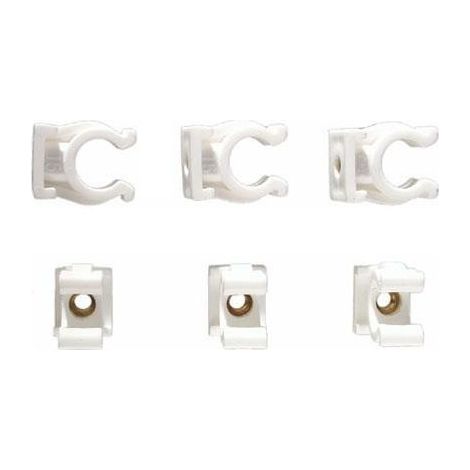 Rohrclip einfach 15 mm / 25er Pack Halterungen & Rohrschellen (1/2)