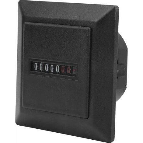 Contaore AC 220-240V 50Hz, contaore con display digitale, contagiri con display digitale, timer, strumento per macchinari da costruzione (1/5)