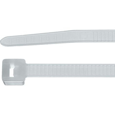 HELLERMANNTYTON - Set di fascette serracavi T-Tie, bianche 100
