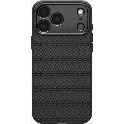 Funda Spigen Liquid Air para iPhone 17 Pro - Negro mate, diseño delgado