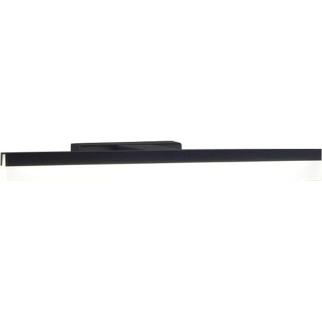 Voltman – Applique de salle de bain 57 cm noire – 12W 960lm IP44 – Design moderne étanche – Pour espaces confinés (1/5)