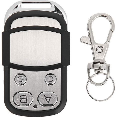 – Garagentor-Fernbedienung (433,92 MHz) – Kompatibel mit Mhouse/MyHouse TX4, TX3 und GTX4 – 4 Tasten – ABS-Material – Kompaktes Design mit Schlüsselring (1/5)