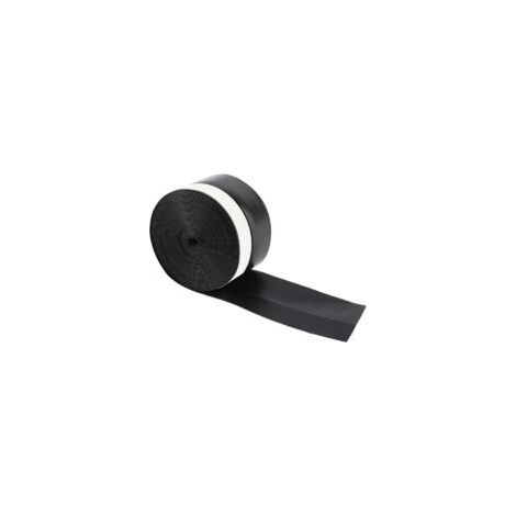 Silikon-Dichtungsband, Dichtungsleiste, winddicht, stoßfest, insektenabweisend, schalldämmend, staubdicht (5 m 45 mm) (schwarz)