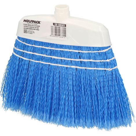 Scopa Da Giardino Blu Con Lacci Senza Manico (1/5)
