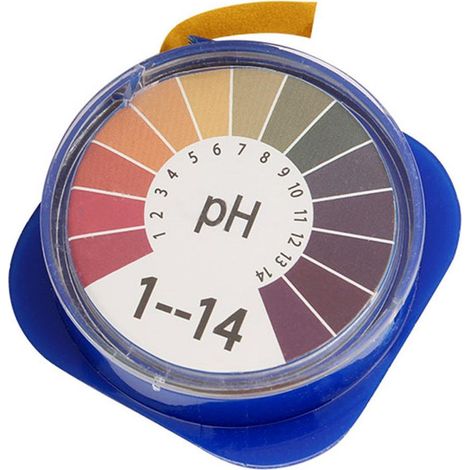 1 Rouleau papier test pH, indicateur acidité alcalinité, gamme 0-14, usage laboratoire piscine aquarium (1/5)