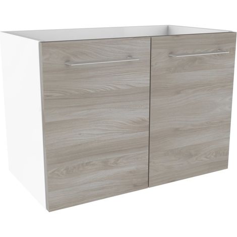 FACKELMANN Lima Waschtischunterschrank 59cm Korpusfarbe: Weiß (1/4)