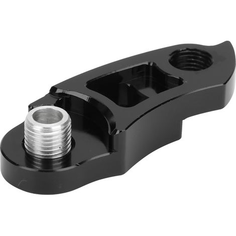 Prolongateur en alliage d'aluminium noir pour dérailleur arrière de VTT, support de transmission vélo tout-terrain (1/5)