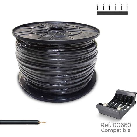 SEDILES Cavo flessibile H07Z1-K 450/750V 1.50mm² colore nero 500m (bobina Ø26x15cm)