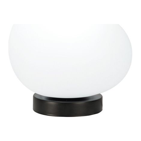 Lampe à poser STONES 30 cm abatjour blanc E27 Candellux