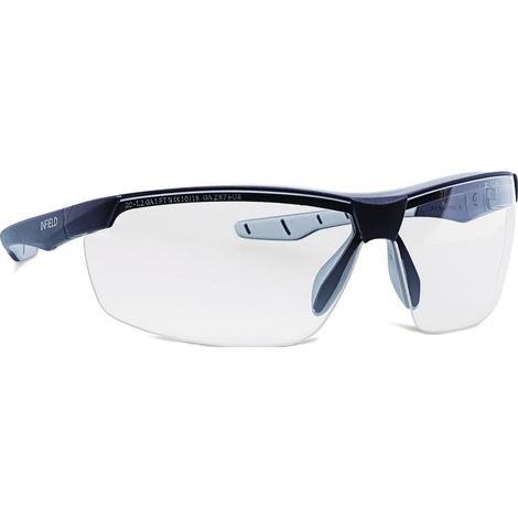 INFIELD SAFETY Schutzbrille Flexor Plus XL EN 166Fassung: Kristall, Scheibe: klar Polycarbonat
