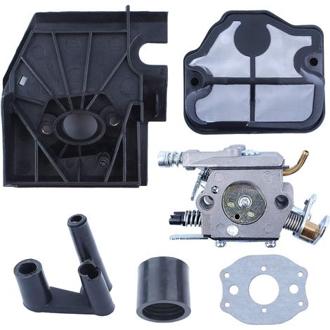 Kit de réparation de filtre à air d’admission Adaptateur pour carburateur pour Husqvarna 142 141 137 136 41 36 Pièces de rechange pour tronçonneuse (1/5)