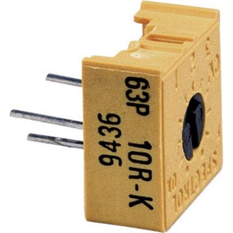 Vishay M63P253KB40 M63P253KB40 Trimmer di precisione lineare 0.5 W 25 kΩ 270 ° 300 ° 1 pz.