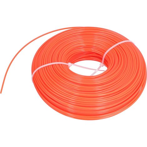 Ligne coupe-herbe nylon 2.4mm – 120 mètres – ronde – pour pelouse jardin