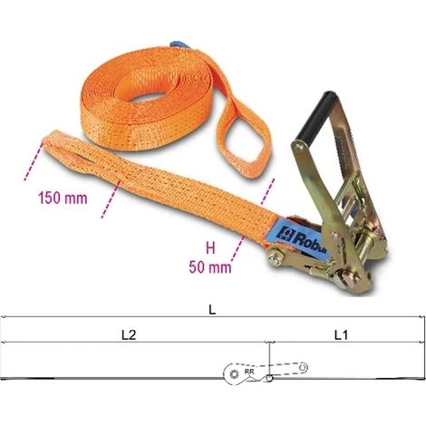 rochet robur avec oeillets 8182a - 8.5 m