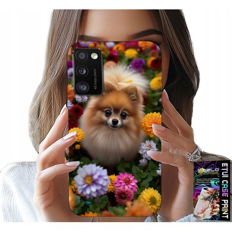 Custodia per Samsung Galaxy A41 - dolce cagnolino Pomerania + vetro (1/5)