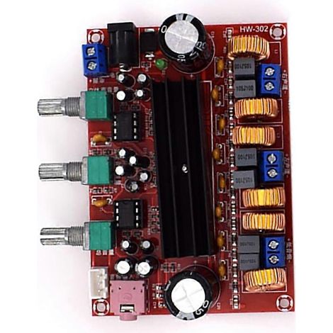 XH-M139 2.1 Digital-Leistungsverstärkerplatine TPA3116D2 2 x 50 W + 100 W (1/5)
