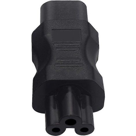Wechselstrom-Netzsteckdosenadapter IEC320 C8 Stecker auf C5 Buchse