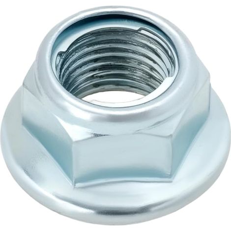 1 écrou Métallique pour Axe de Roue Arrière de Vélo électrique M12 Compatible avec Light Bee Silver (1/5)