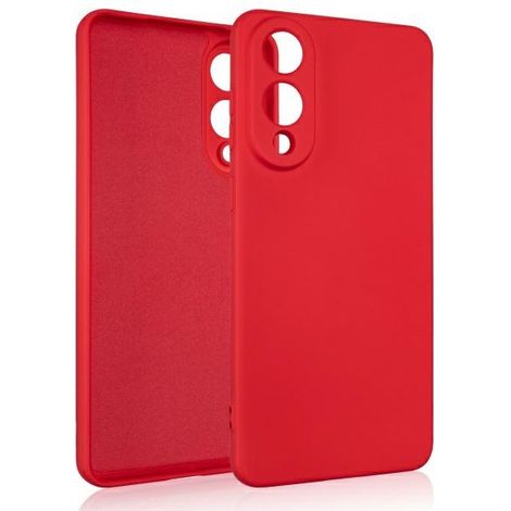 Custodia in silicone Beline per Samsung Galaxy S25 Edge, colore rosso (1/3)