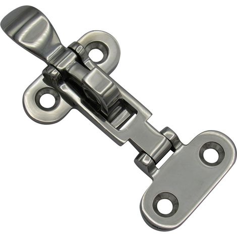 Boat Cabin Latch Door Fastener 115MM (Stainless Steel Marine Lock Anti Rattle) (1/5)