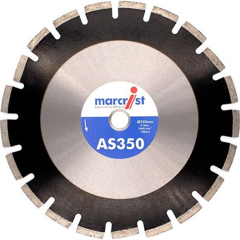 Asphalt-Diamanttrennscheibe AS350 500x25.4 mm